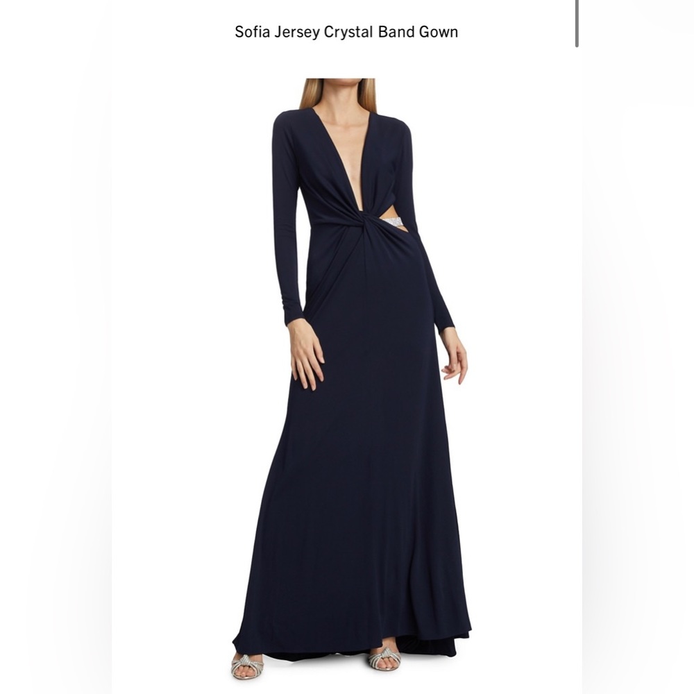 Halston Dress size 2 worn once in great shape!